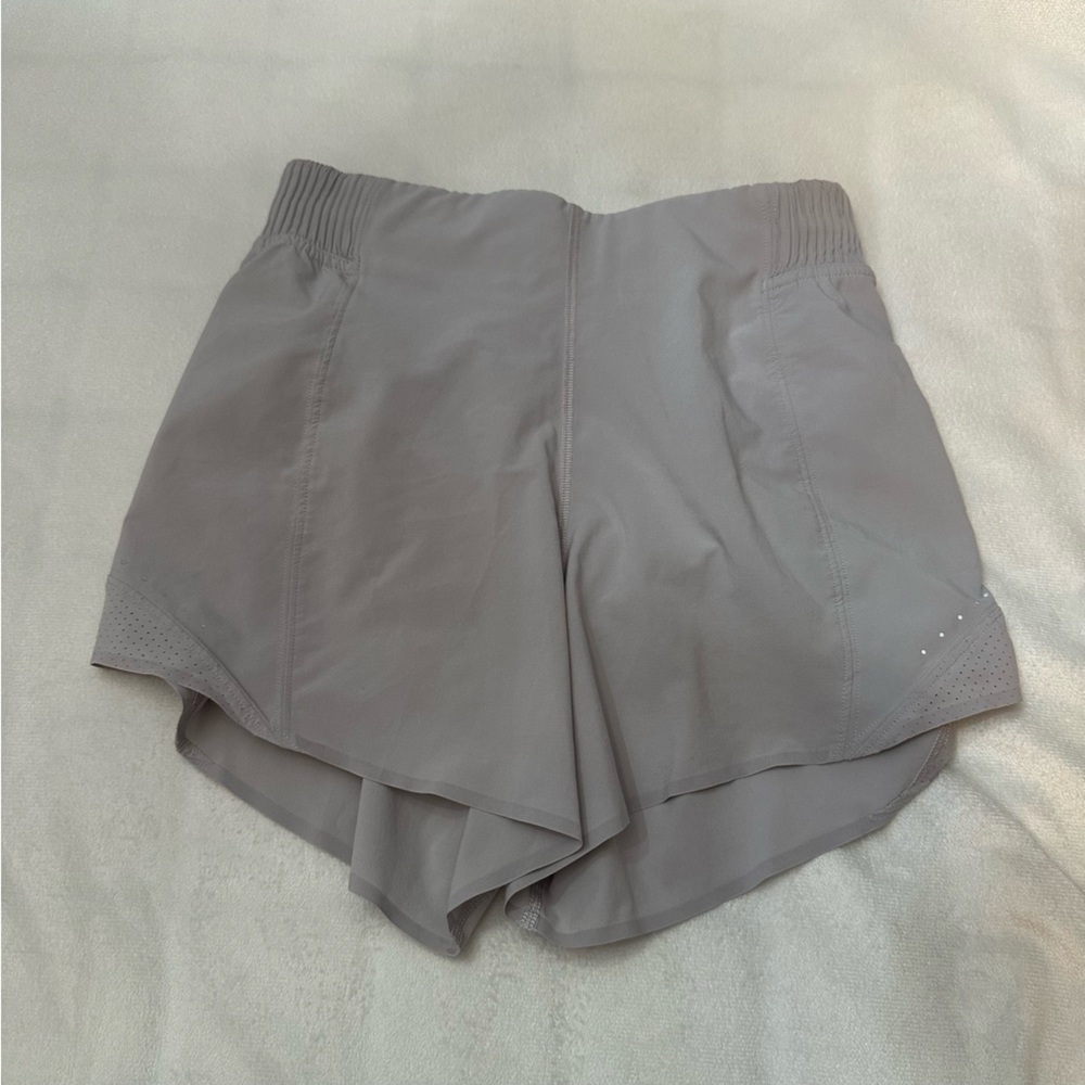 Lululemon Gray Hotty Hot High-Rise Lined Short Size 0 - 51007 - Picture 6 of 11